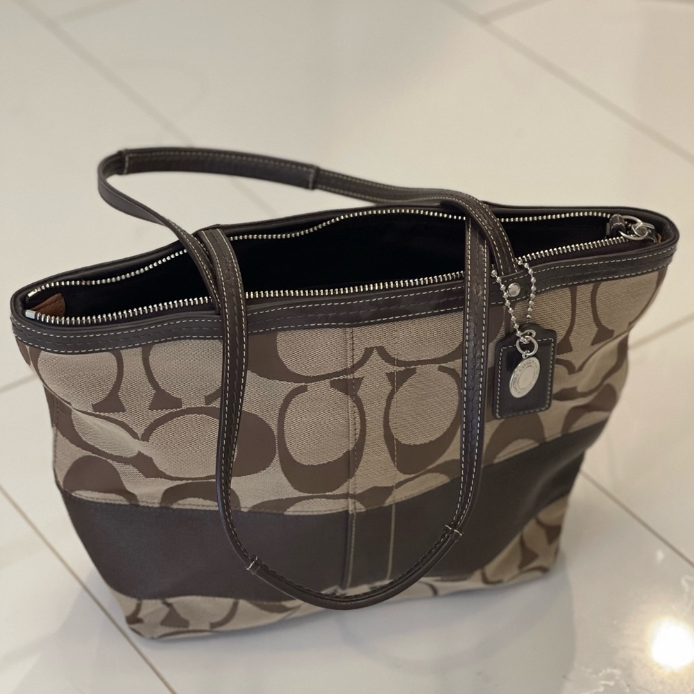 Coach logo bag. Like new